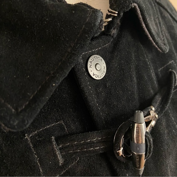 Nautica New With Tags Women’s Genuine Black Suede Jacket Size Medium - Picture 13 of 13
